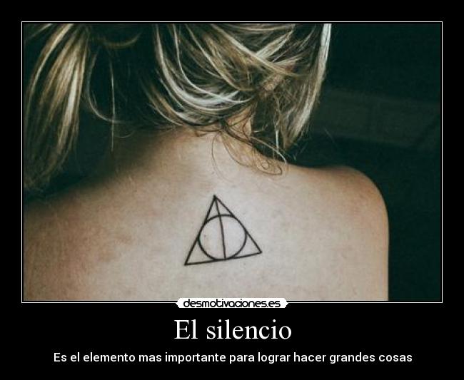 El silencio -
