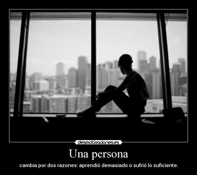 Una persona - 