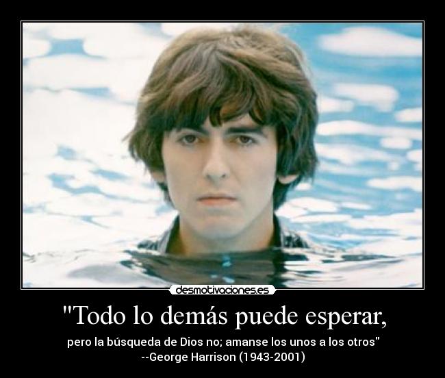 Todo lo demás puede esperar, -