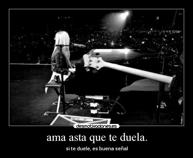 carteles avril lavigne amor desmotivaciones