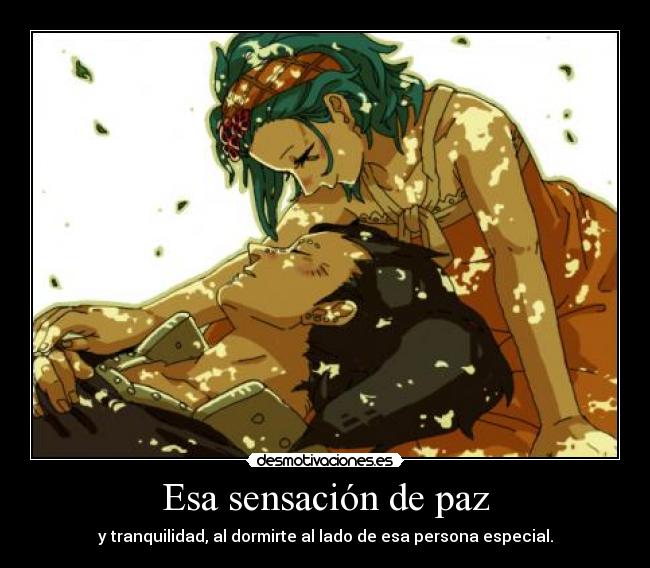 Esa sensación de paz - 