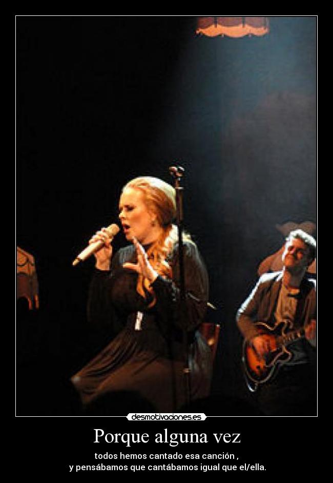 Porque alguna vez - 
