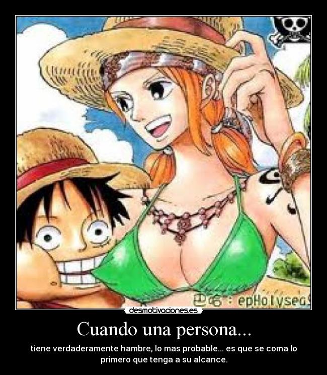 Cuando una persona... - 