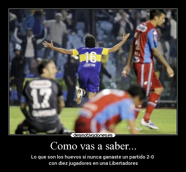 Como vas a saber... - 