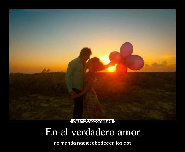 En el verdadero amor - 