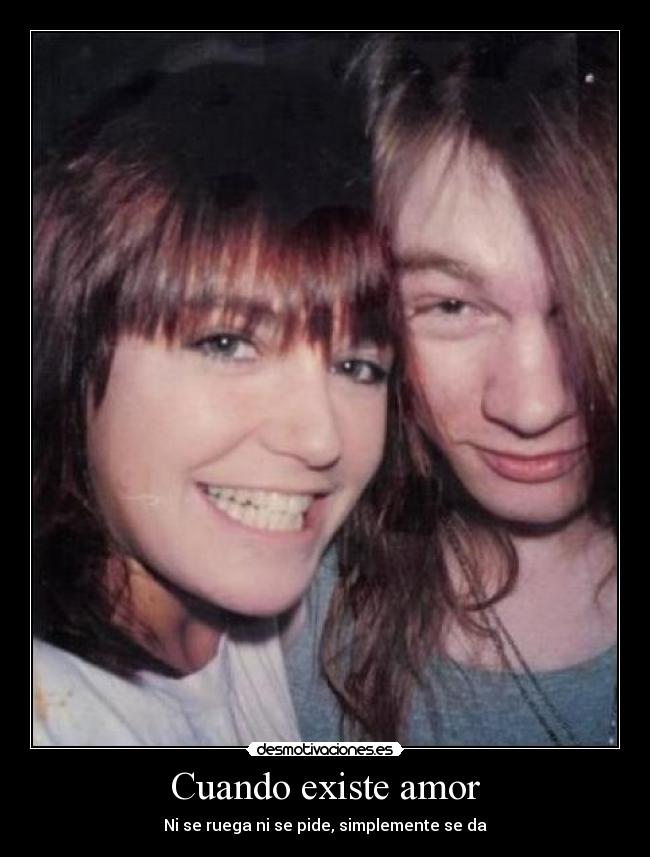 carteles amor axl rose guns roses erin everly sweet child mine stephany seymour desmotivaciones