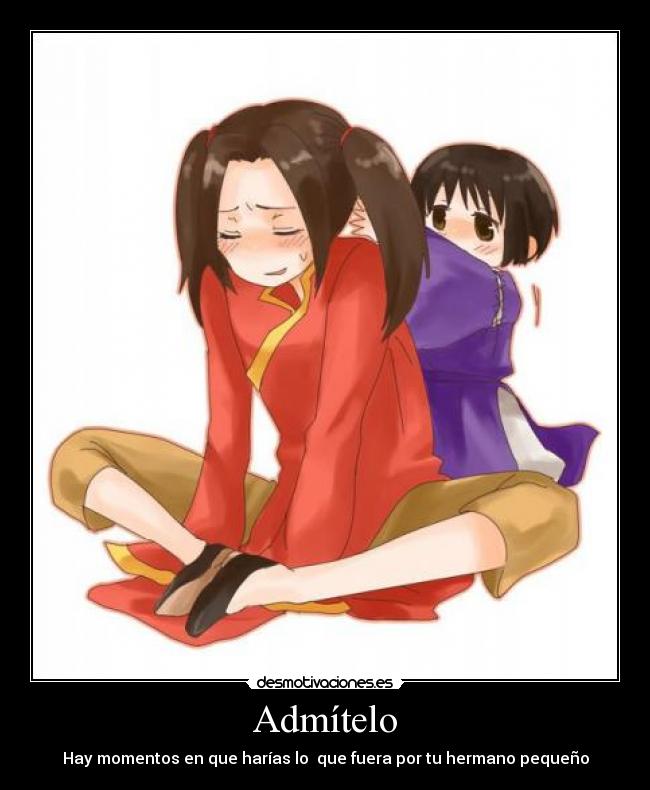 Admítelo - Hay momentos en que harías lo que fuera por tu hermano pequeño