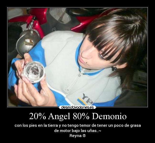 20% Angel 80% Demonio -