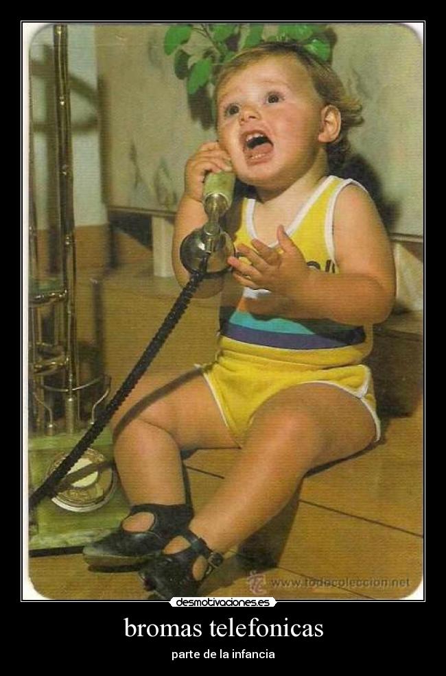 bromas telefonicas -