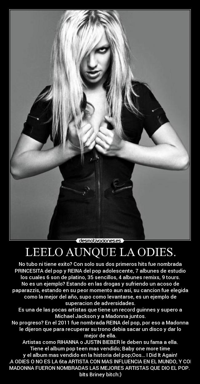 LEELO AUNQUE LA ODIES. -