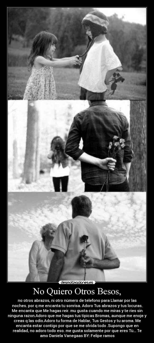 carteles besos amoo desmotivaciones