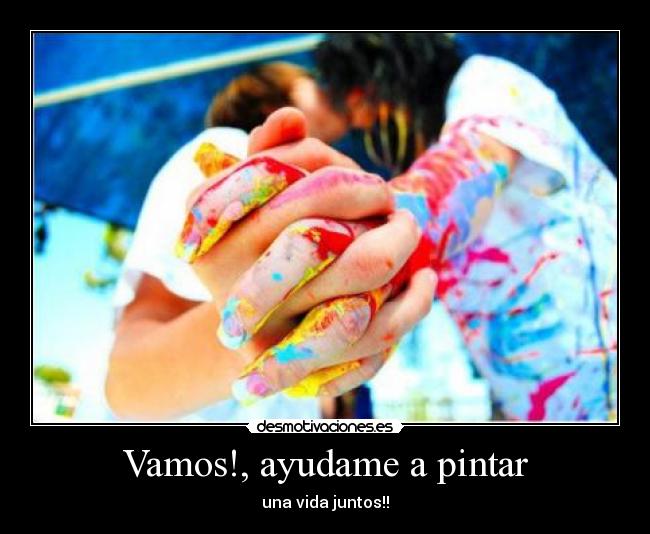 Vamos!, ayudame a pintar -