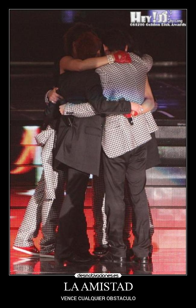 LA AMISTAD - VENCE CUALQUIER OBSTACULO