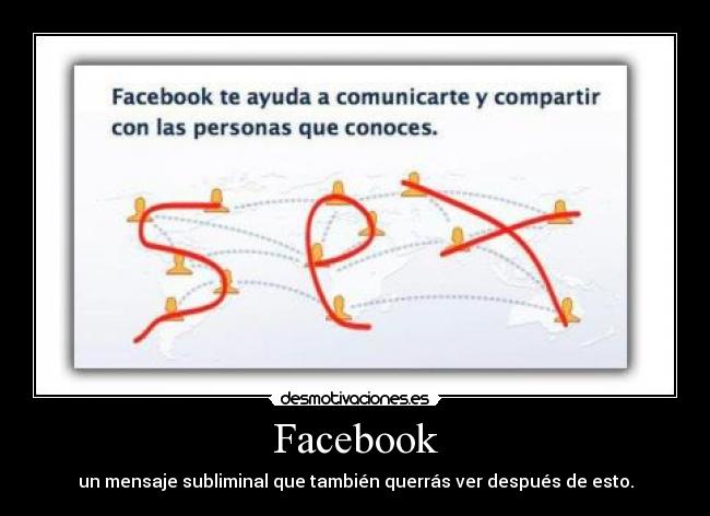 carteles facebook facebook subliminal desmotivaciones