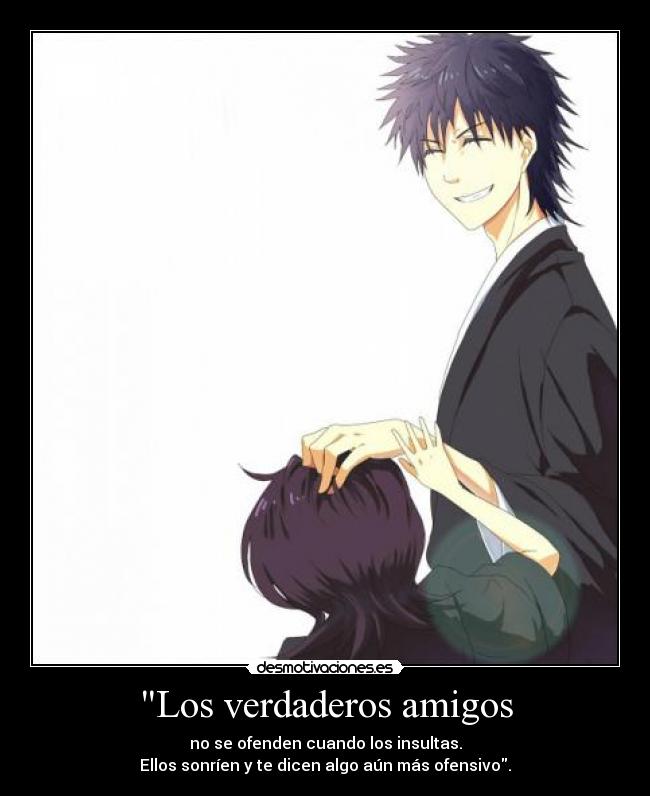 Los verdaderos amigos -