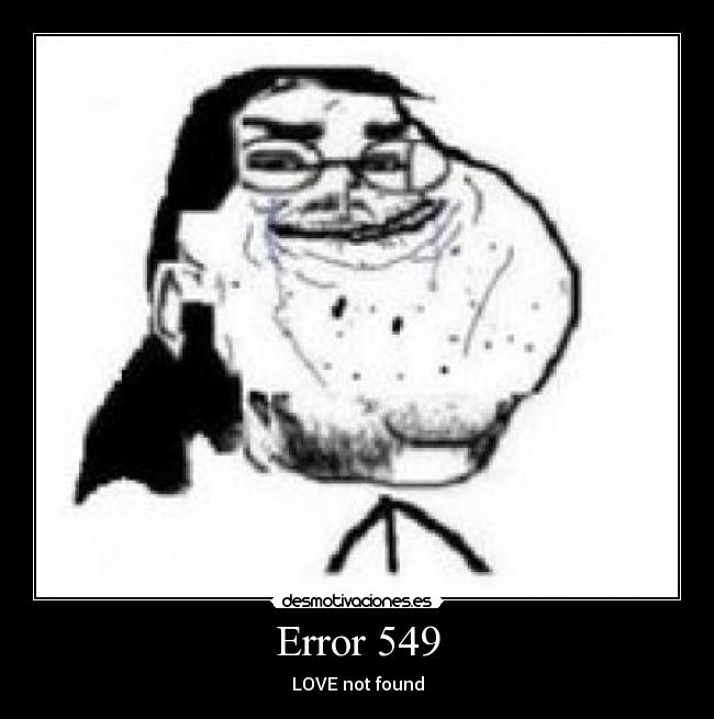 Error 549 - LOVE not found