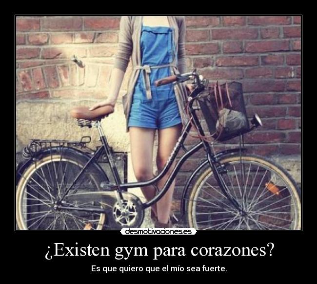 ¿Existen gym para corazones? -
