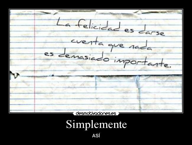 Simplemente - ASÍ