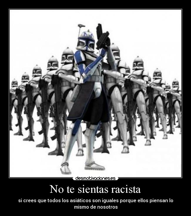 No te sientas racista - 