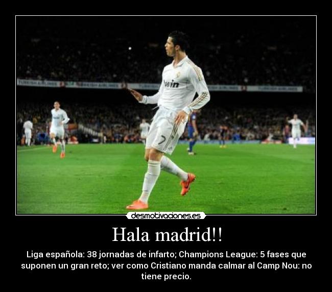 Hala madrid!! -