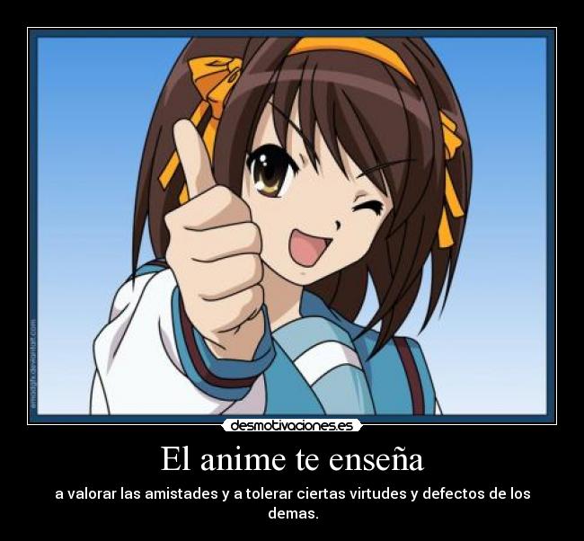 carteles anime anime desmotivaciones