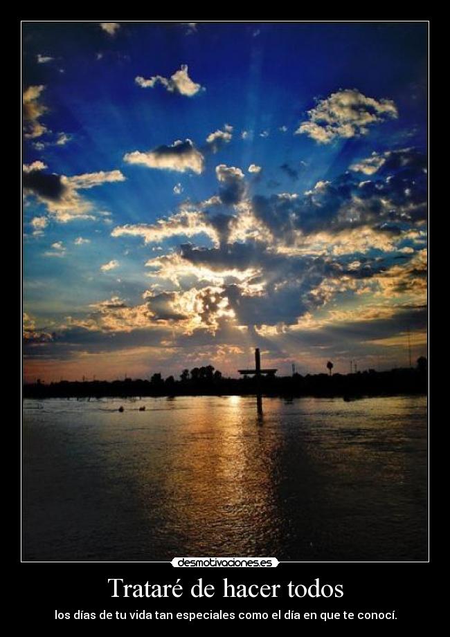 Trataré de hacer todos - 