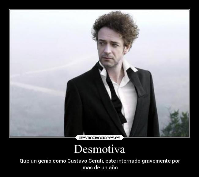 carteles anime rock gustavo cerati soda stereo acb estado vegetativo desmotivaciones