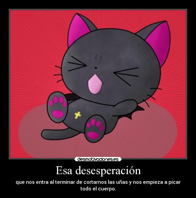 carteles nyampire nyan anime desmotivaciones