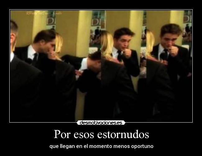 carteles siempre paso que cuando todos estaban callados dio por estornudar desmotivaciones