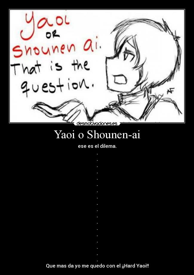 Yaoi o Shounen-ai - 