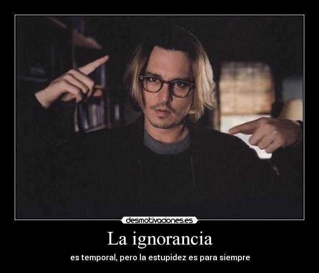 La ignorancia -