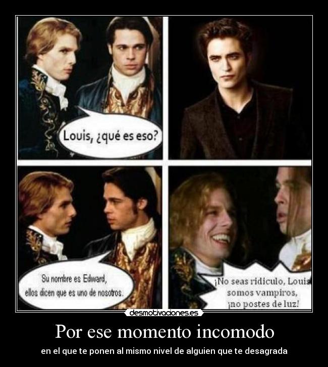 Por ese momento incomodo - 