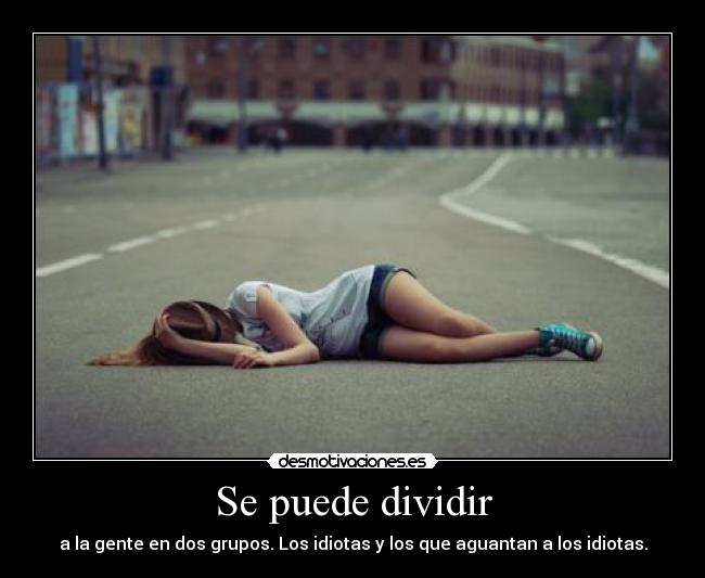 Se puede dividir -