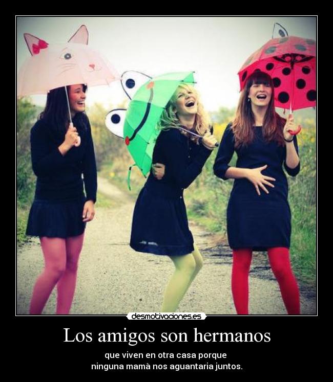 carteles amigos amistad desmotivaciones