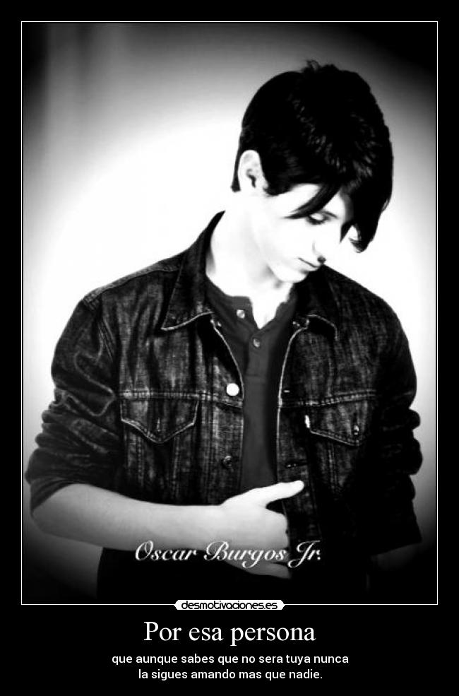 Por esa persona - 
