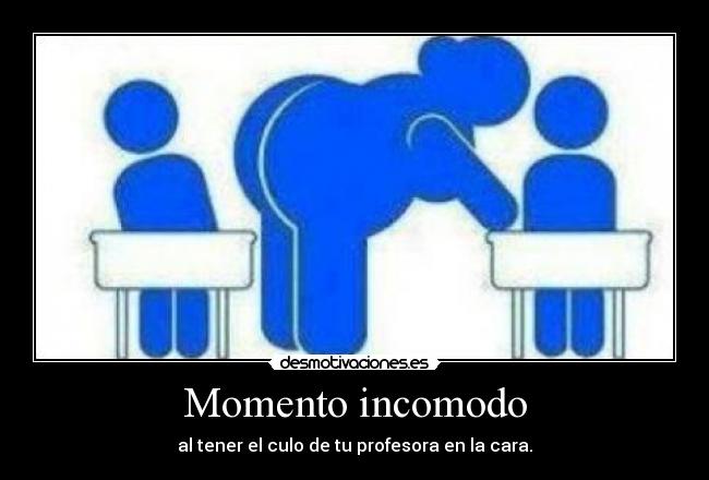 Momento incomodo -