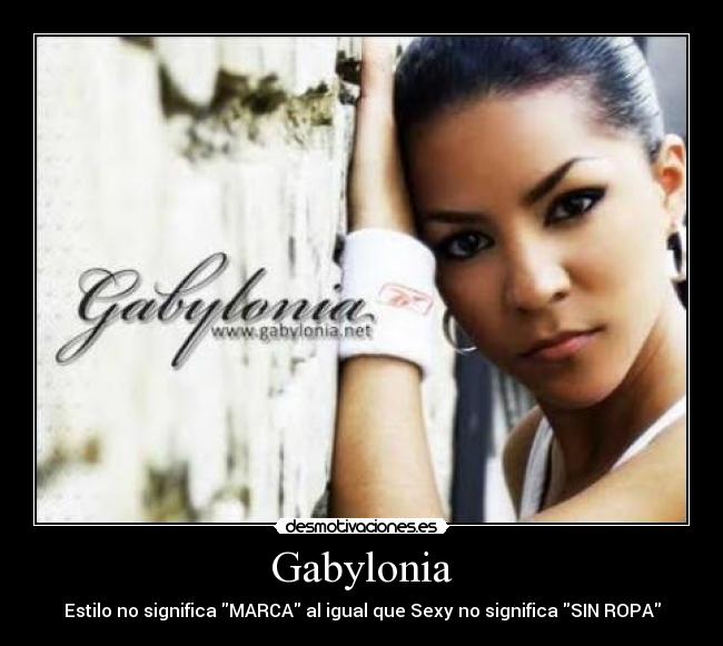 carteles gabylonia marca ropa estilo sexo desmotivaciones