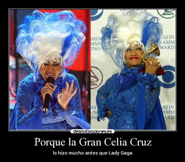 Porque la Gran Celia Cruz - 