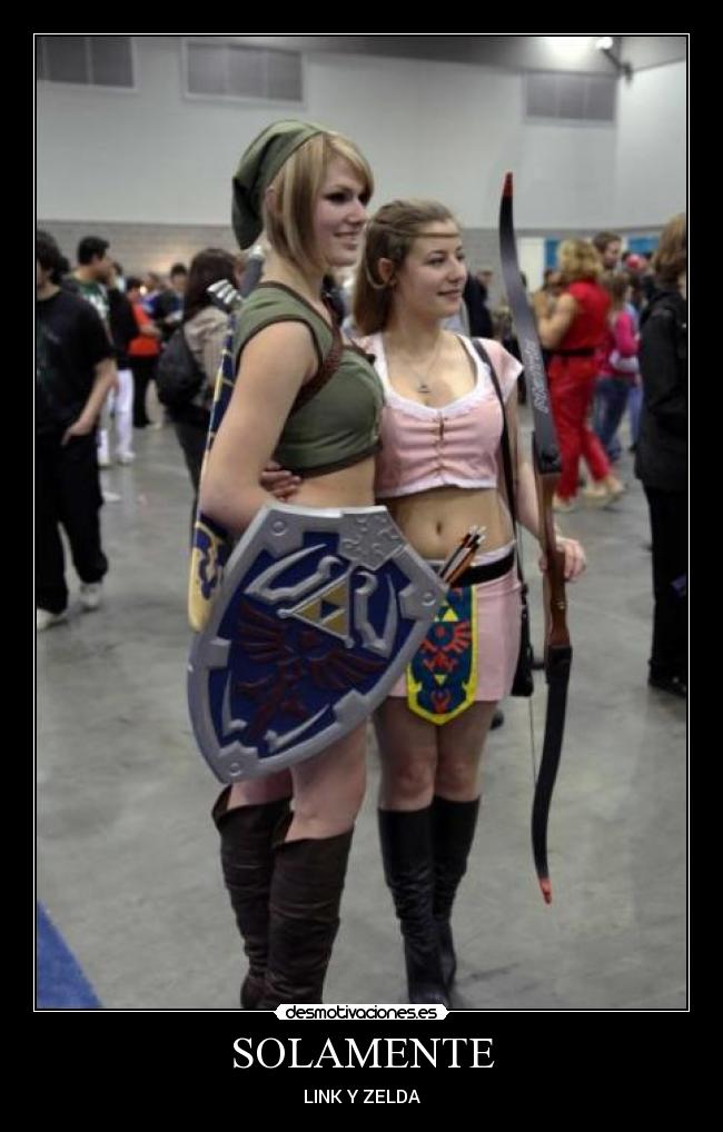 SOLAMENTE - LINK Y ZELDA