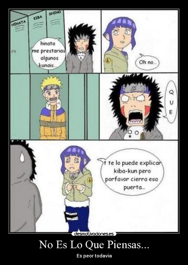 No Es Lo Que Piensas... - Es peor todavia