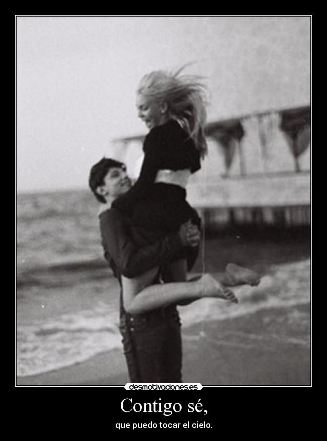 Contigo sé, -