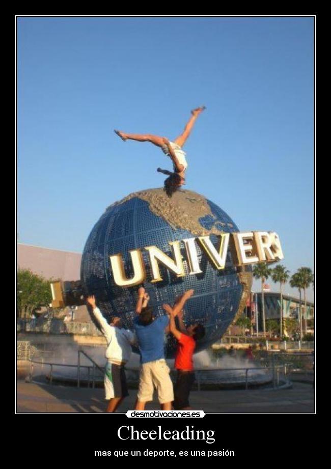 Cheeleading - mas que un deporte, es una pasión ♥