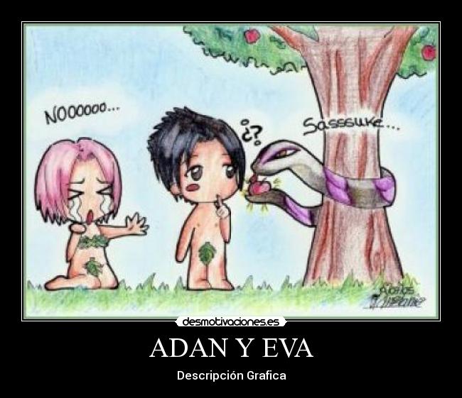 ADAN Y EVA - Descripción Grafica