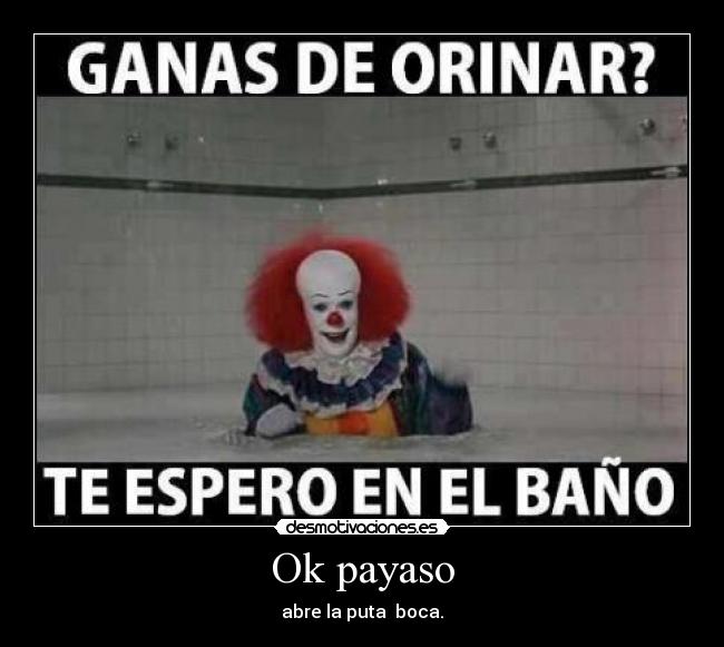 Ok payaso -