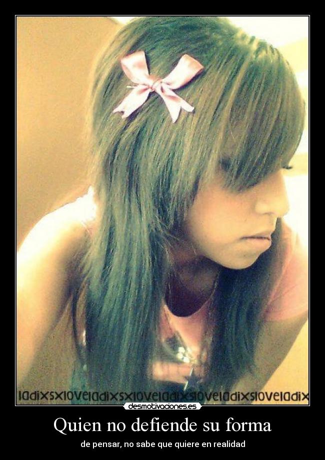 carteles quien defiende forma pensar sabe que quiere realidad desmotivaciones