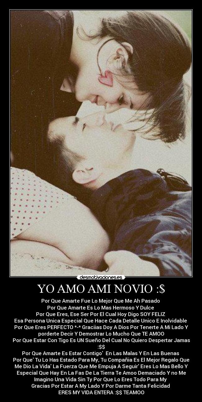 YO AMO AMI NOVIO :$ -