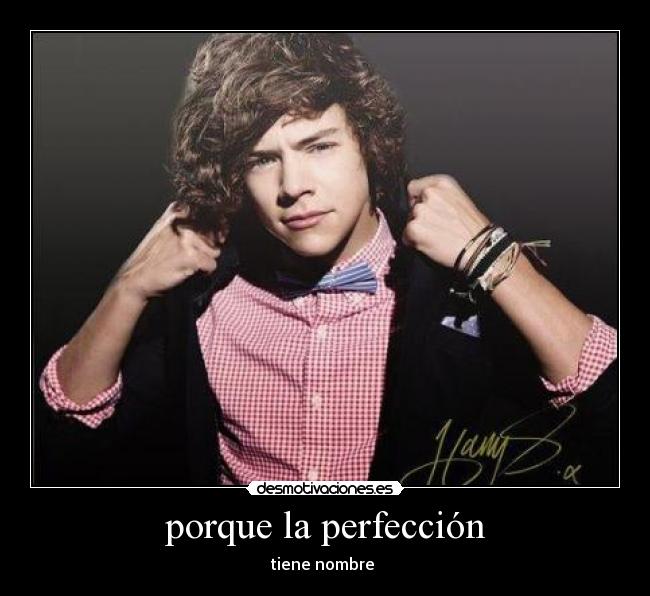 porque la perfección - tiene nombre ♥