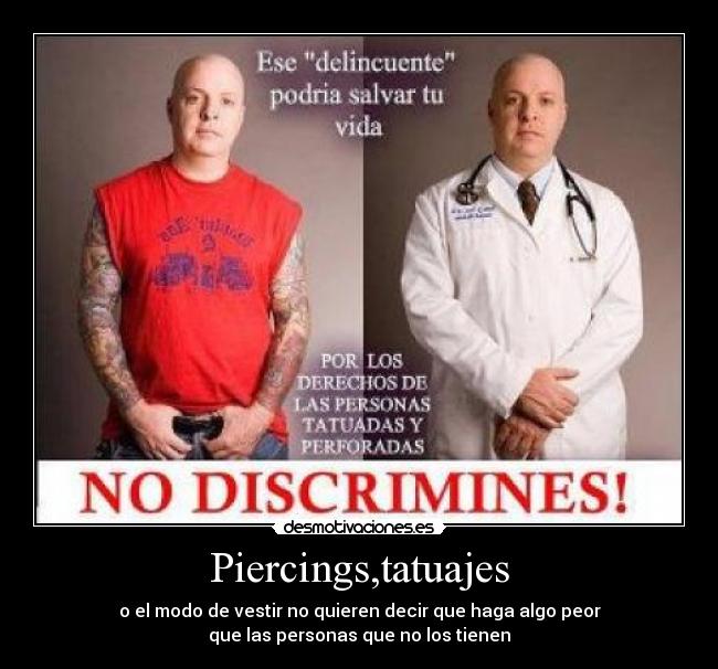 Piercings,tatuajes -