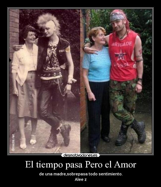 El tiempo pasa Pero el Amor -