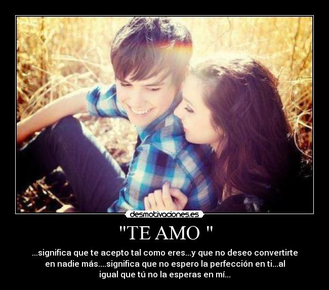TE AMO -